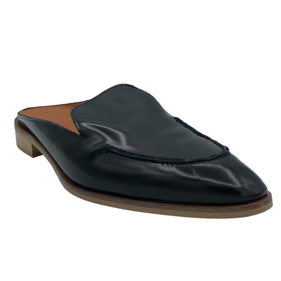 EVERLANE The Modern Loafer Mule in Black Leather Slide Size 11 - Picture 3 of 6